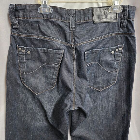 Jack and Jones size 30/30 dark baggy wide leg jeans - Picture 3 of 7